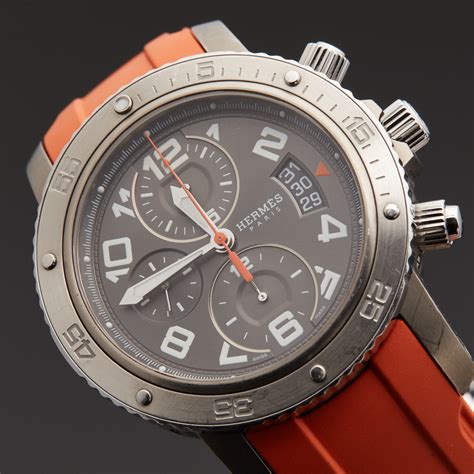 hermes clipper chrono watches